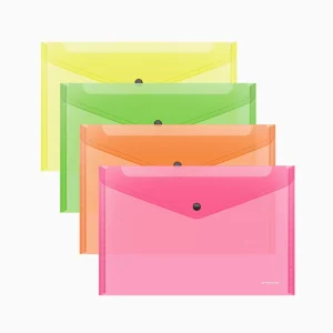 Envelope Neon em PP com Mola ErichKrause