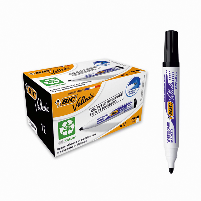 Marcador quadro branco Bic Velleda 1701