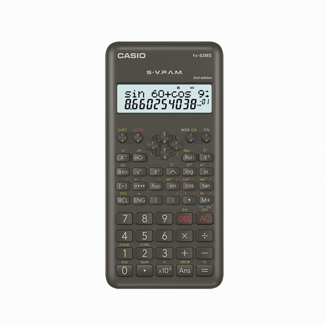 Máquina de calcular científica Casio FX-82MS
