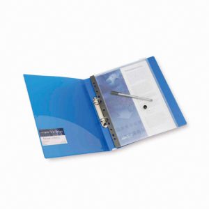 Bolsa em PP tipo envelope com perfuração Rapesco