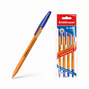 Esferográfica ErichKrause R-301 Orange