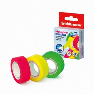Fita adesiva fluorescente ErichKrause