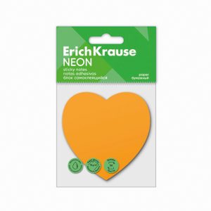 Bloco de notas adesivas ErichKrause Heart