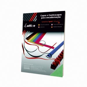 Cartolina de encadernação A4 Grain 4office