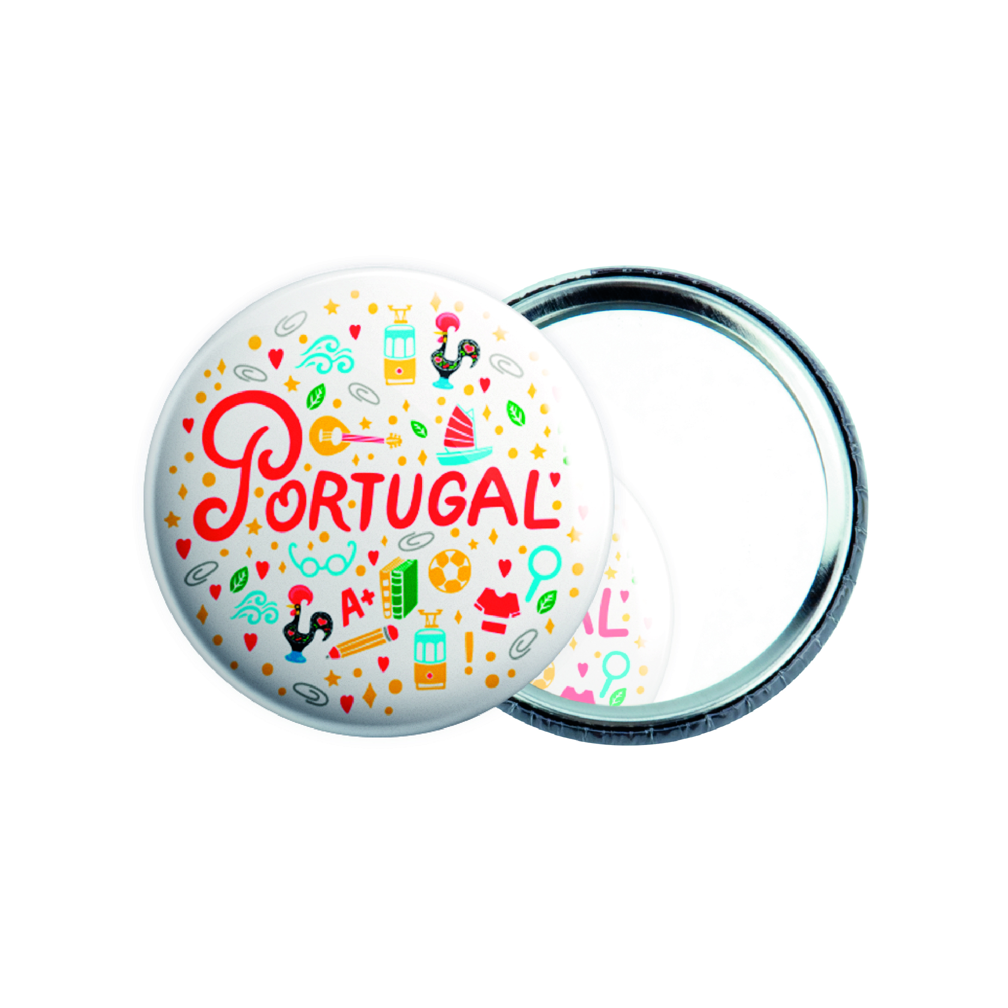Badge mirror 59